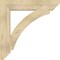 Ekena Millwork Thorton Slat Rough Sawn Bracket, Douglas Fir, 6"W x 36"D x 36"H BKT06X36X36THR06RDF - alternate 4